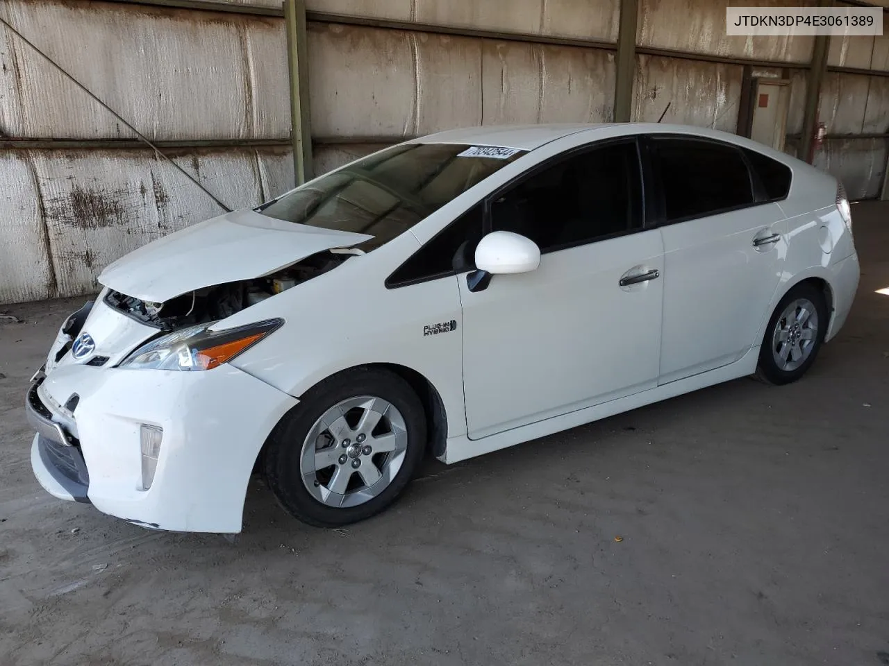 2014 Toyota Prius Plug-In VIN: JTDKN3DP4E3061389 Lot: 70342544