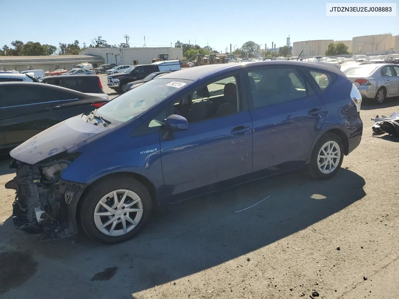 2014 Toyota Prius V VIN: JTDZN3EU2EJ008883 Lot: 70421214