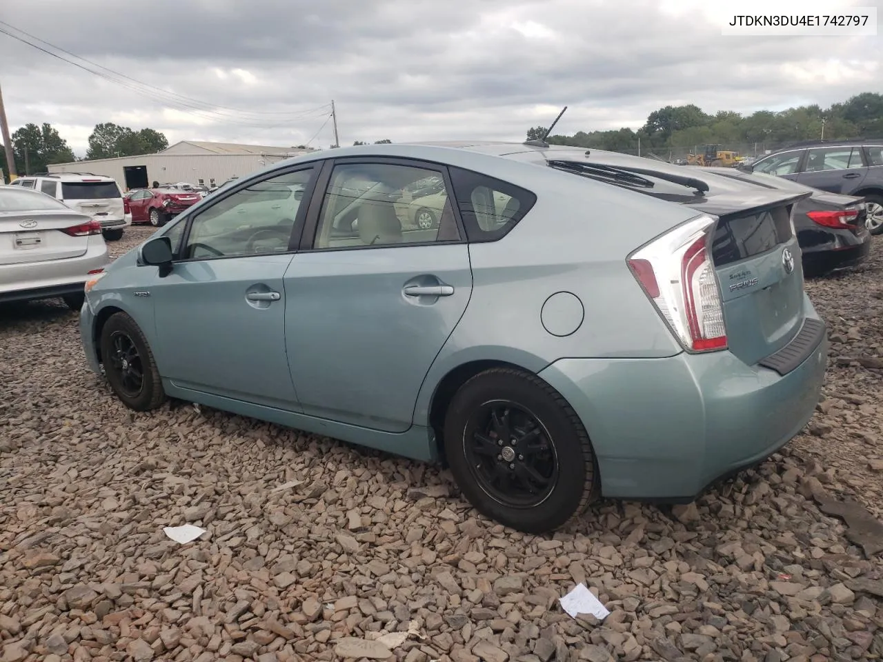 JTDKN3DU4E1742797 2014 Toyota Prius