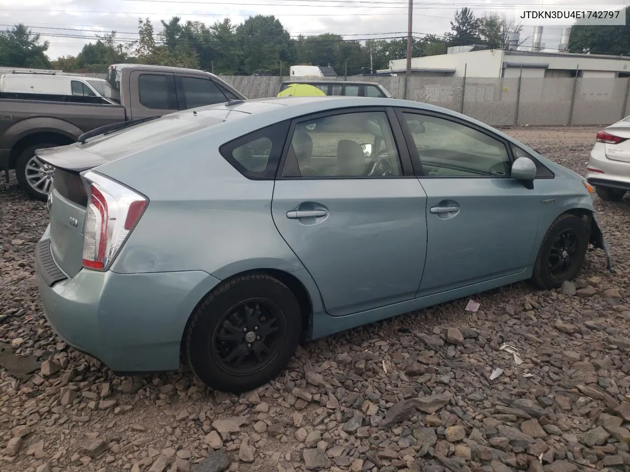 JTDKN3DU4E1742797 2014 Toyota Prius