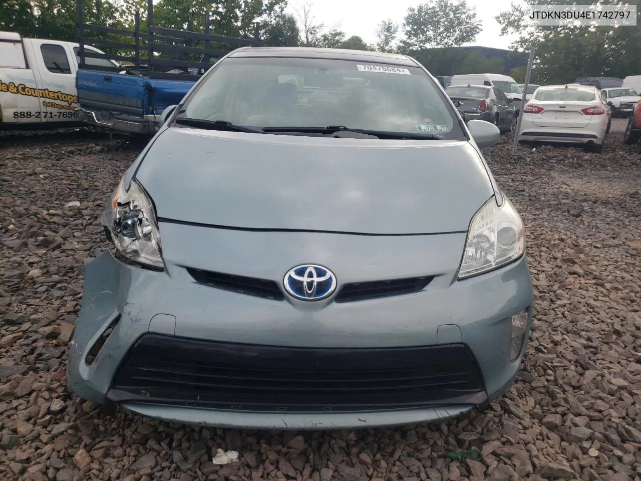 JTDKN3DU4E1742797 2014 Toyota Prius