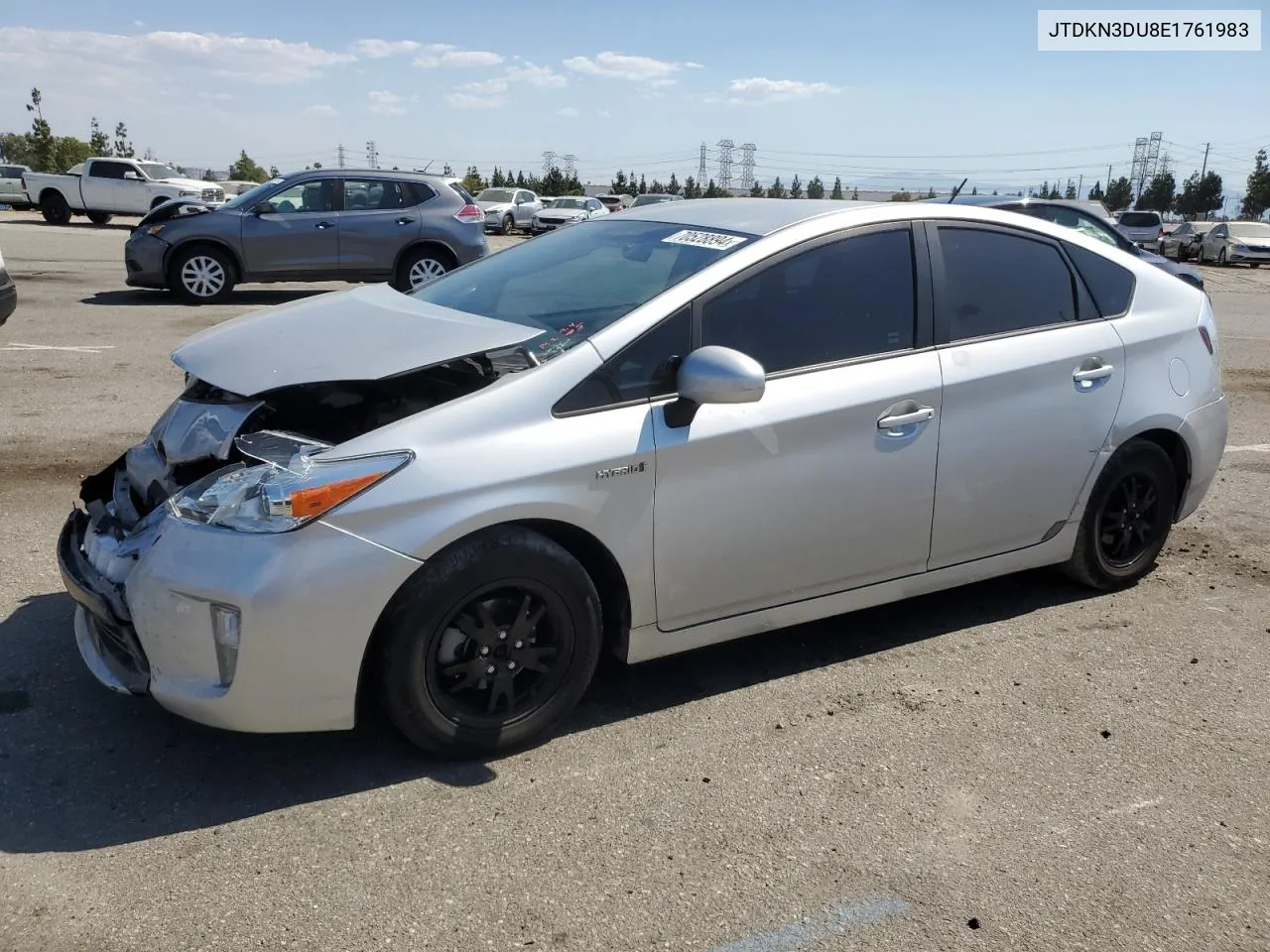 JTDKN3DU8E1761983 2014 Toyota Prius