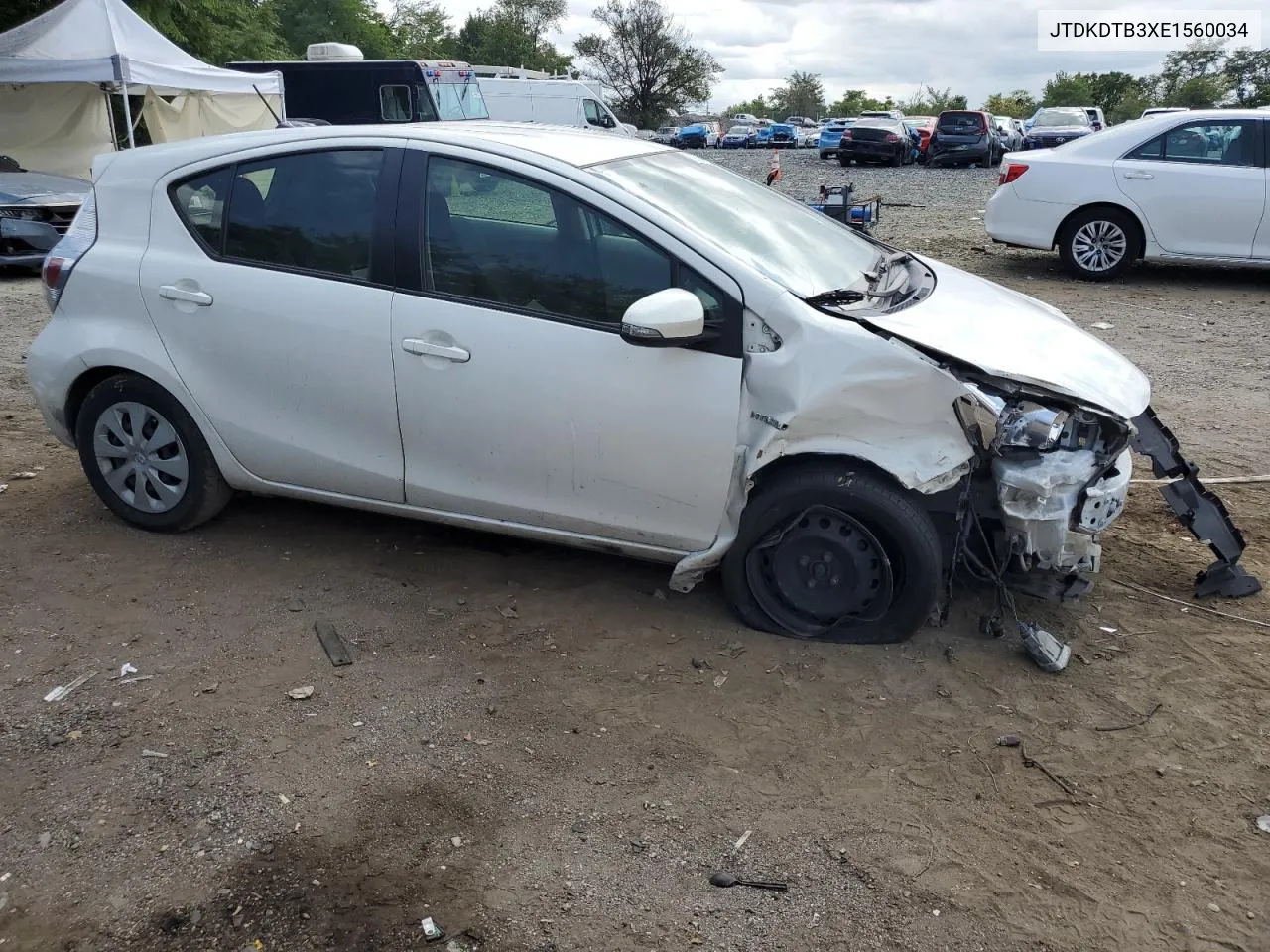 JTDKDTB3XE1560034 2014 Toyota Prius C