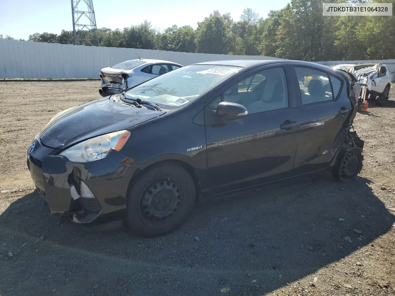 2014 Toyota Prius C VIN: JTDKDTB31E1064328 Lot: 70762514