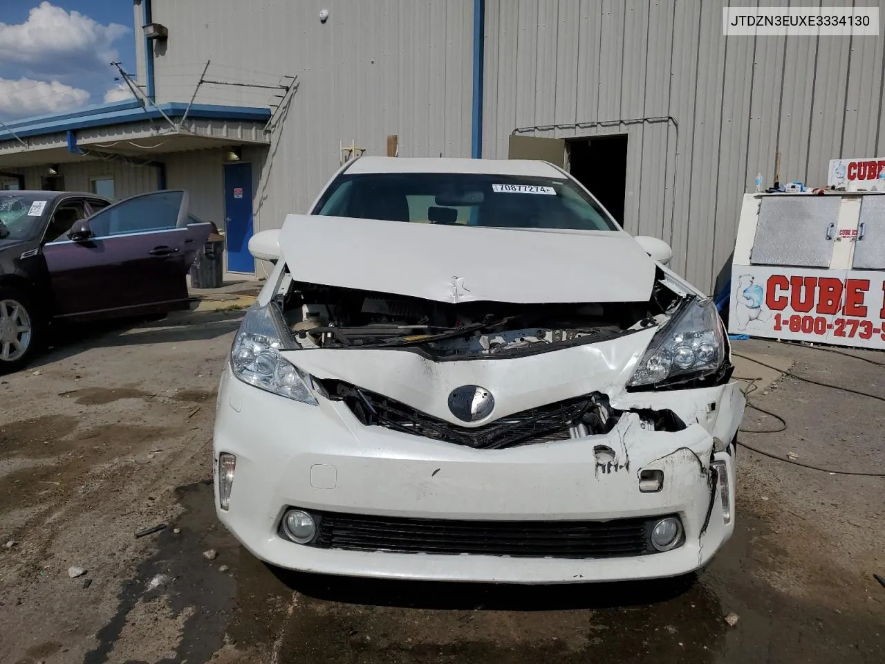 2014 Toyota Prius V VIN: JTDZN3EUXE3334130 Lot: 70877274