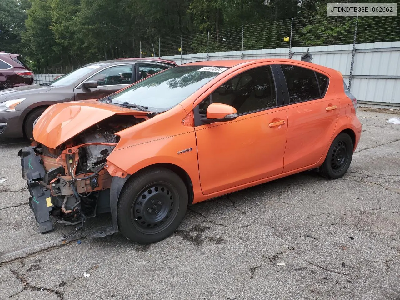 JTDKDTB33E1062662 2014 Toyota Prius C