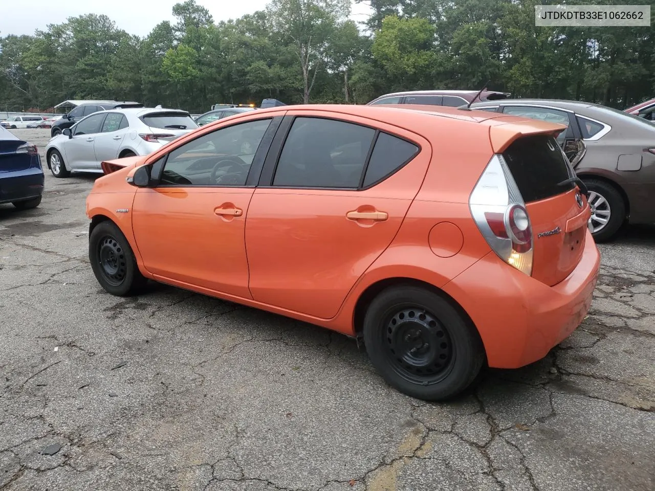 2014 Toyota Prius C VIN: JTDKDTB33E1062662 Lot: 70908894