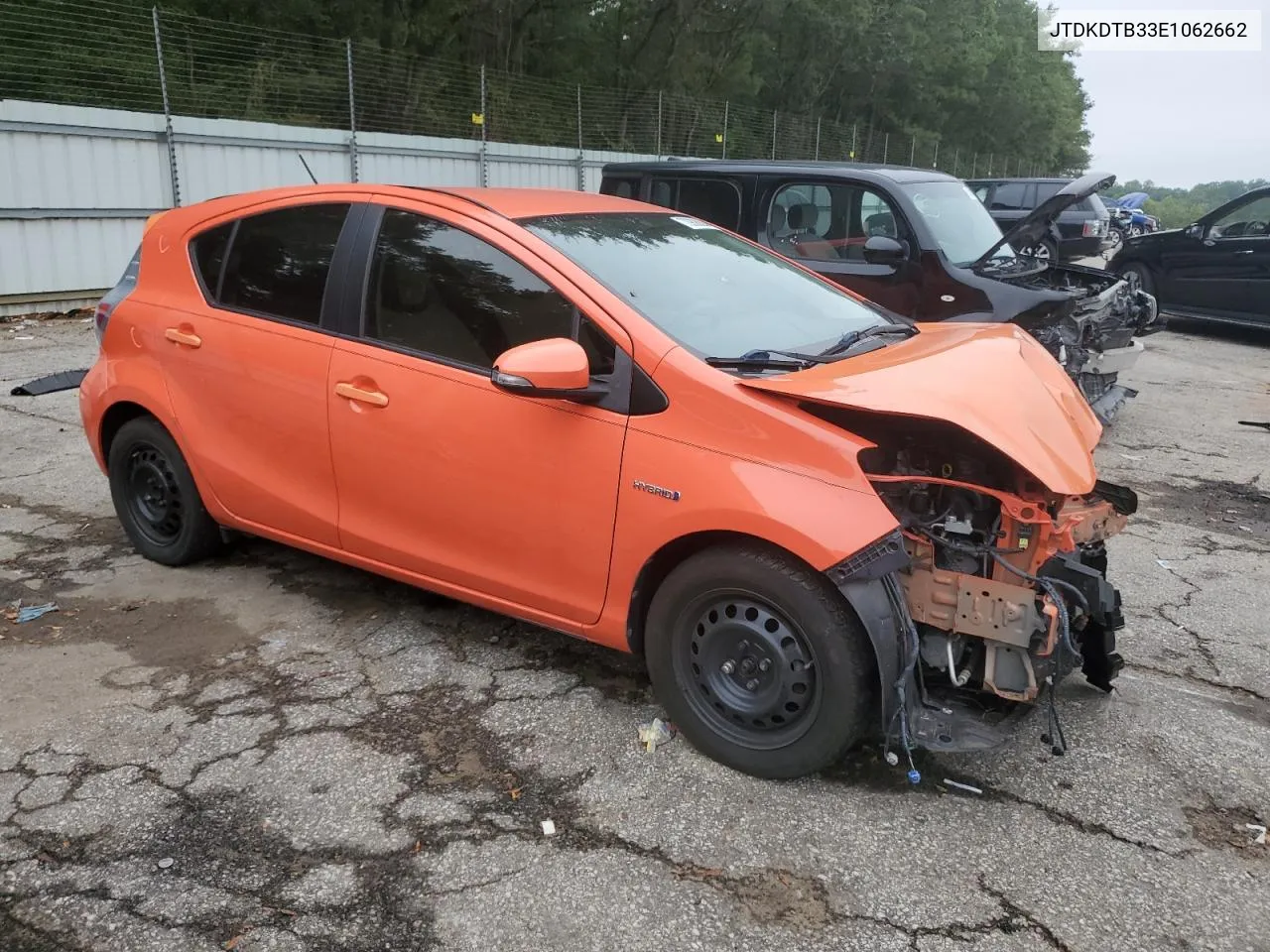 JTDKDTB33E1062662 2014 Toyota Prius C