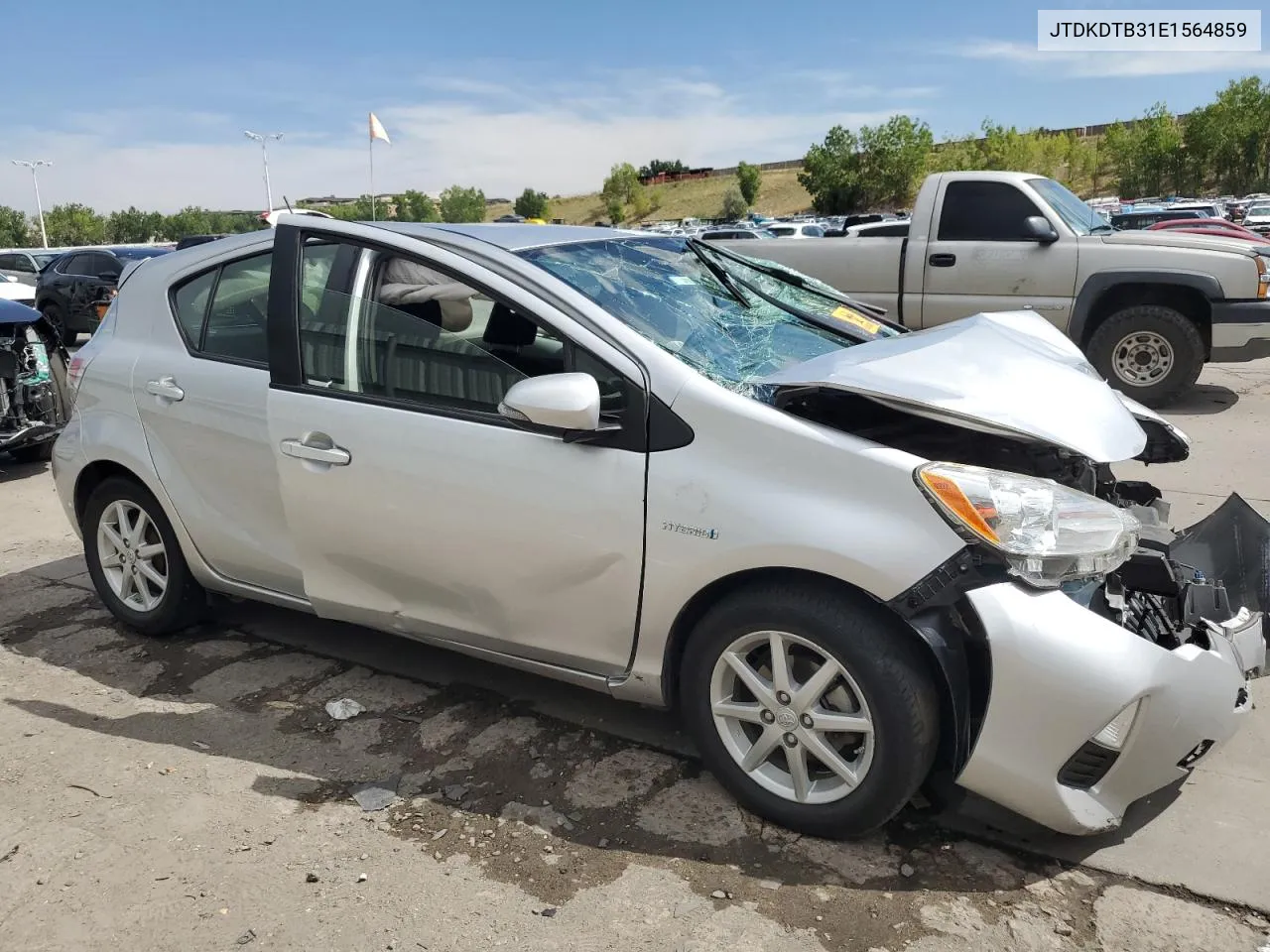 JTDKDTB31E1564859 2014 Toyota Prius C