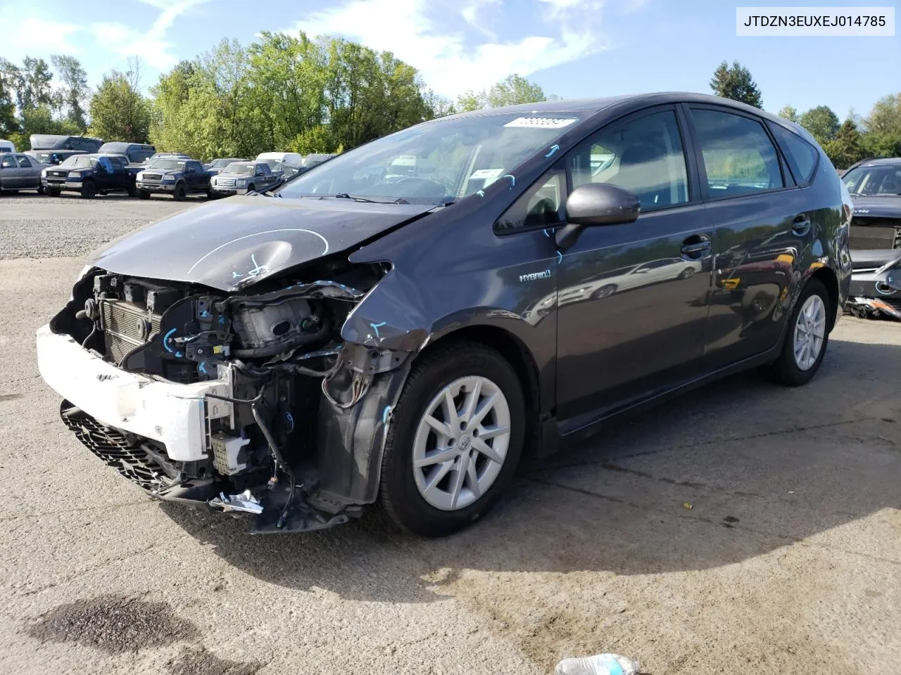 JTDZN3EUXEJ014785 2014 Toyota Prius V