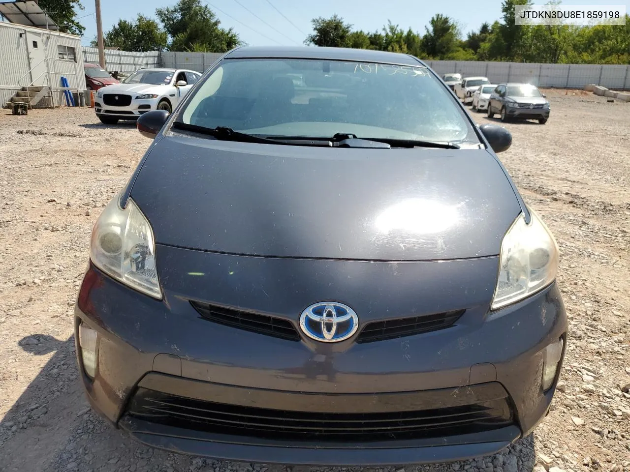 2014 Toyota Prius VIN: JTDKN3DU8E1859198 Lot: 70958504