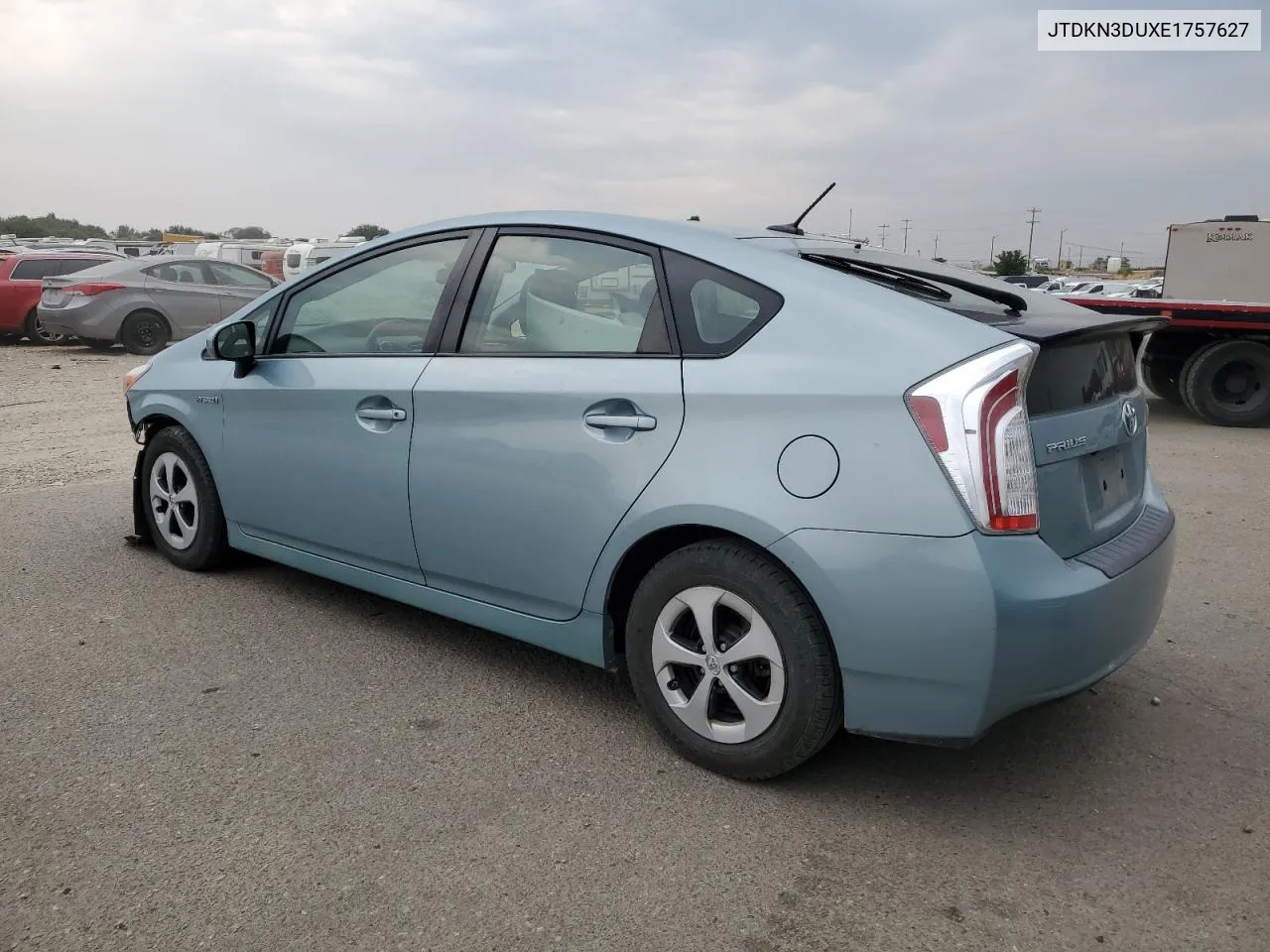 2014 Toyota Prius VIN: JTDKN3DUXE1757627 Lot: 71016774