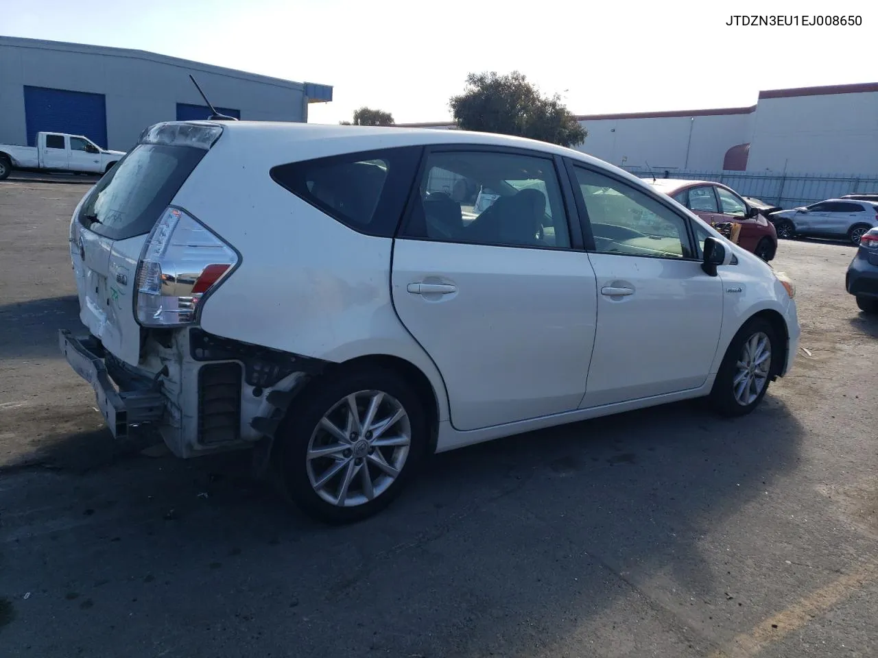 2014 Toyota Prius V VIN: JTDZN3EU1EJ008650 Lot: 71115204