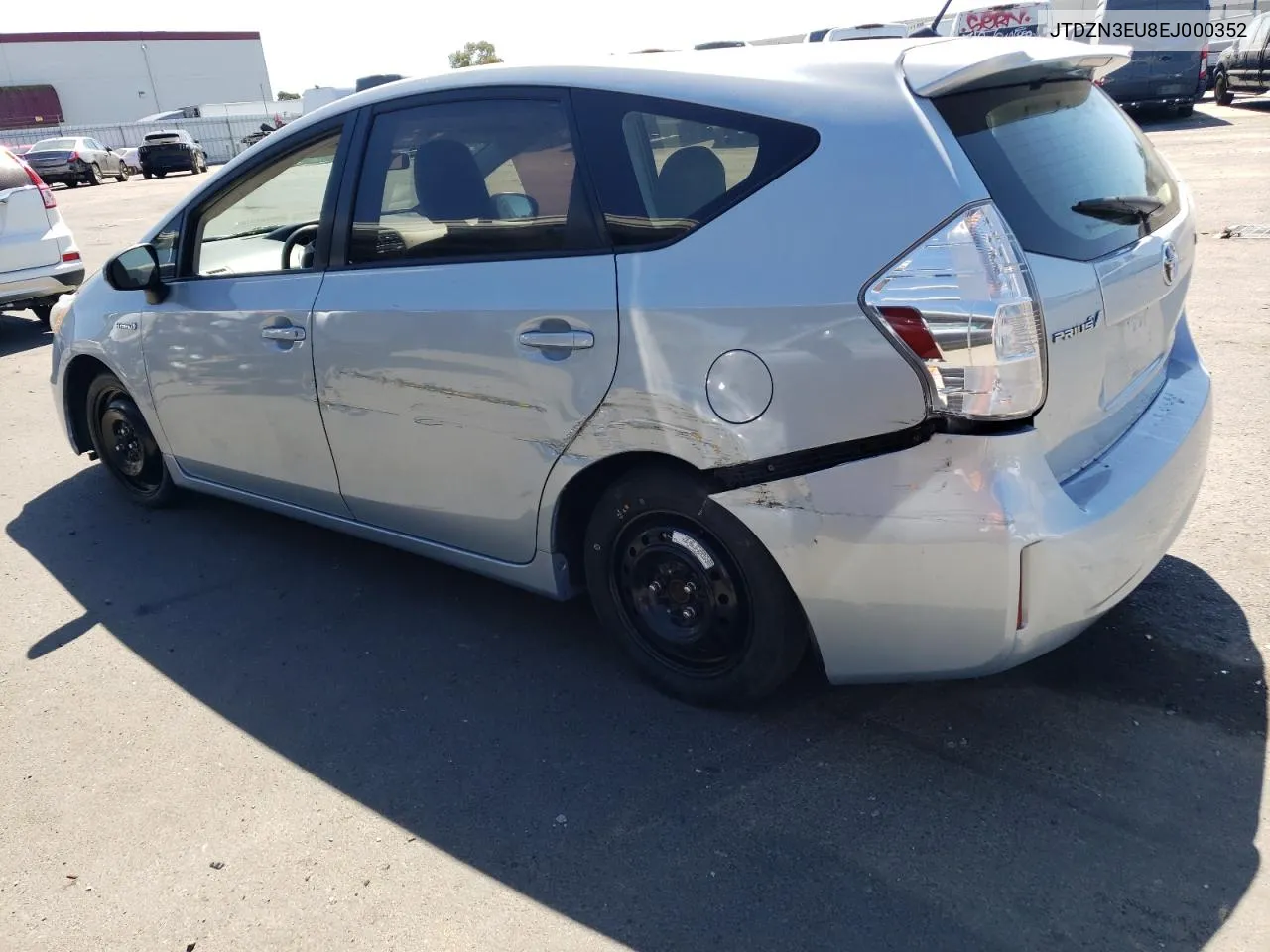 2014 Toyota Prius V VIN: JTDZN3EU8EJ000352 Lot: 71235604