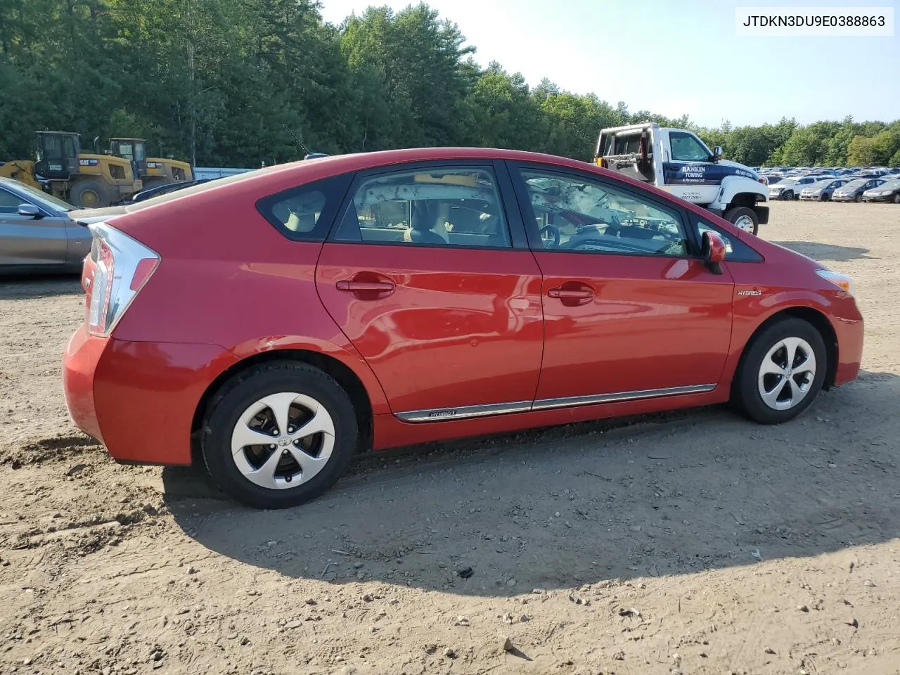 2014 Toyota Prius VIN: JTDKN3DU9E0388863 Lot: 71295564