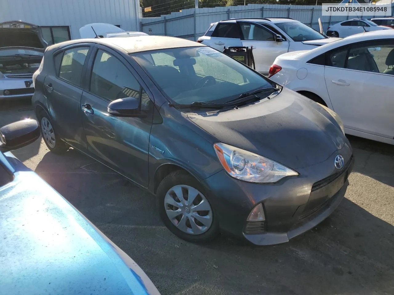 2014 Toyota Prius C VIN: JTDKDTB34E1085948 Lot: 71306604