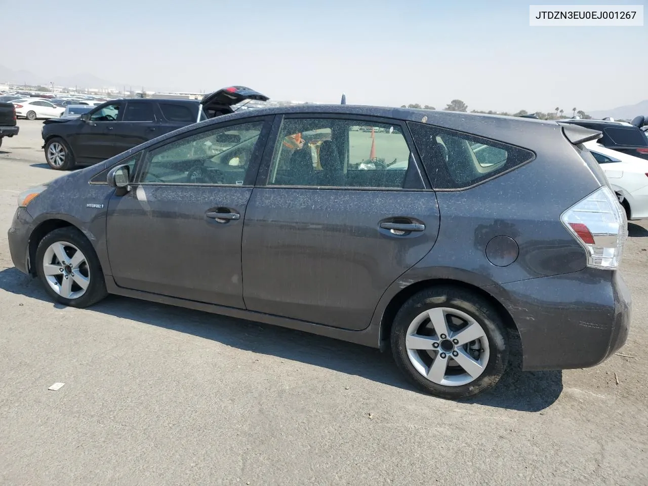 2014 Toyota Prius V VIN: JTDZN3EU0EJ001267 Lot: 71310264