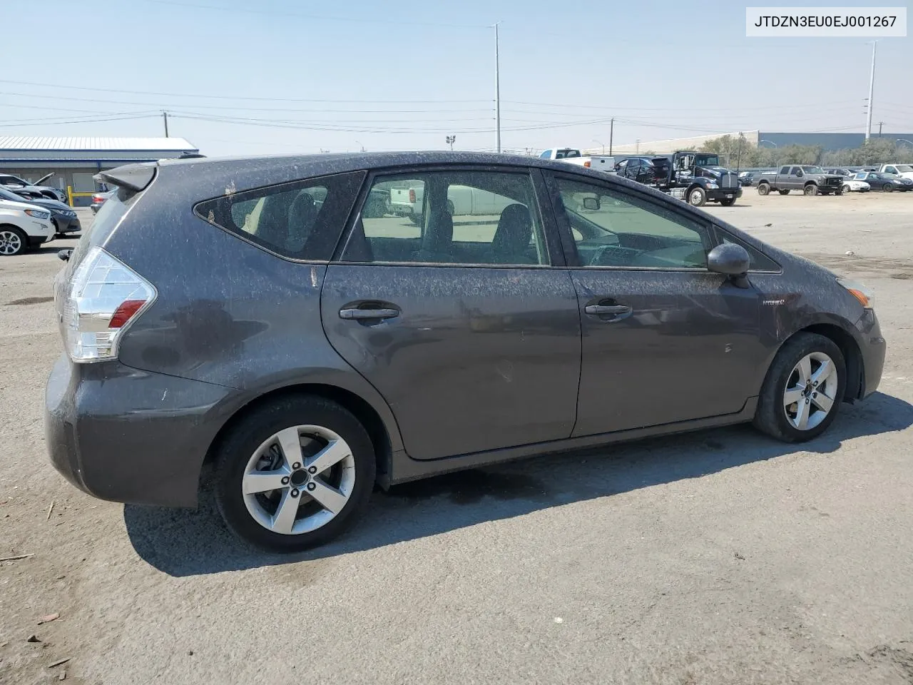 2014 Toyota Prius V VIN: JTDZN3EU0EJ001267 Lot: 71310264