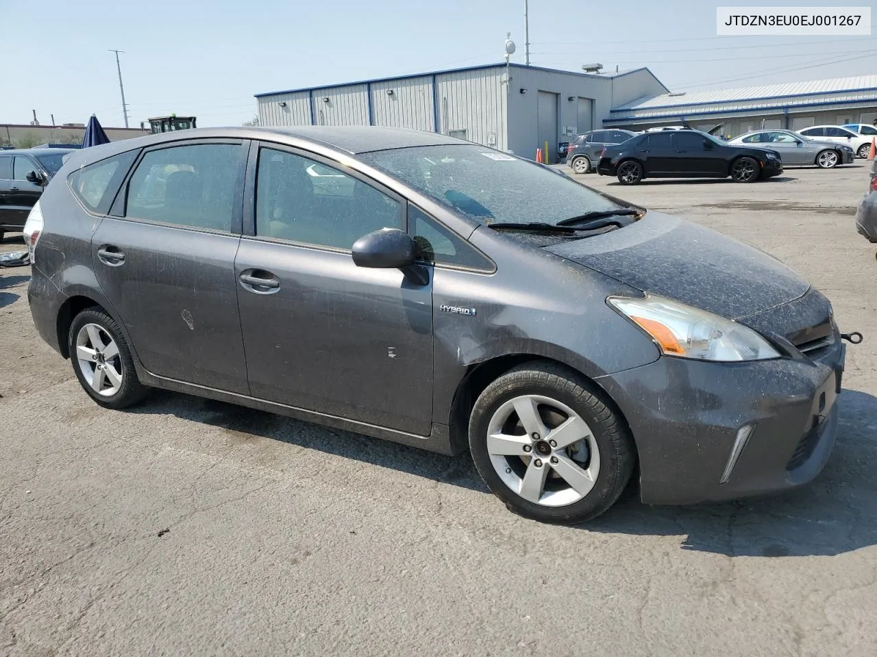 2014 Toyota Prius V VIN: JTDZN3EU0EJ001267 Lot: 71310264