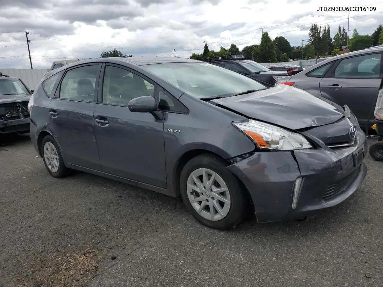 2014 Toyota Prius V VIN: JTDZN3EU6E3316109 Lot: 71344144