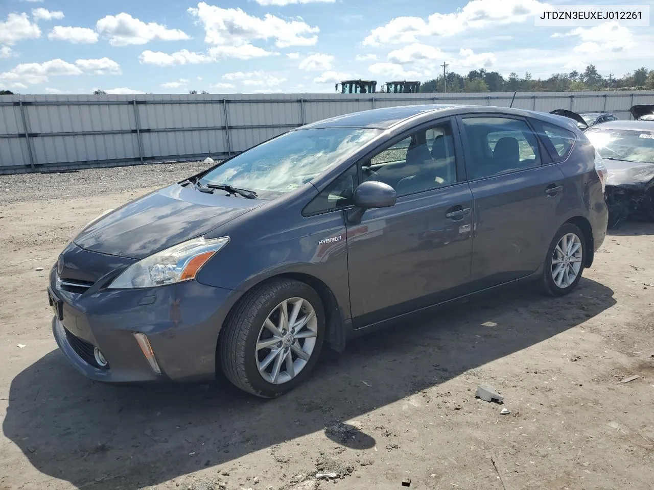 2014 Toyota Prius V VIN: JTDZN3EUXEJ012261 Lot: 71376524