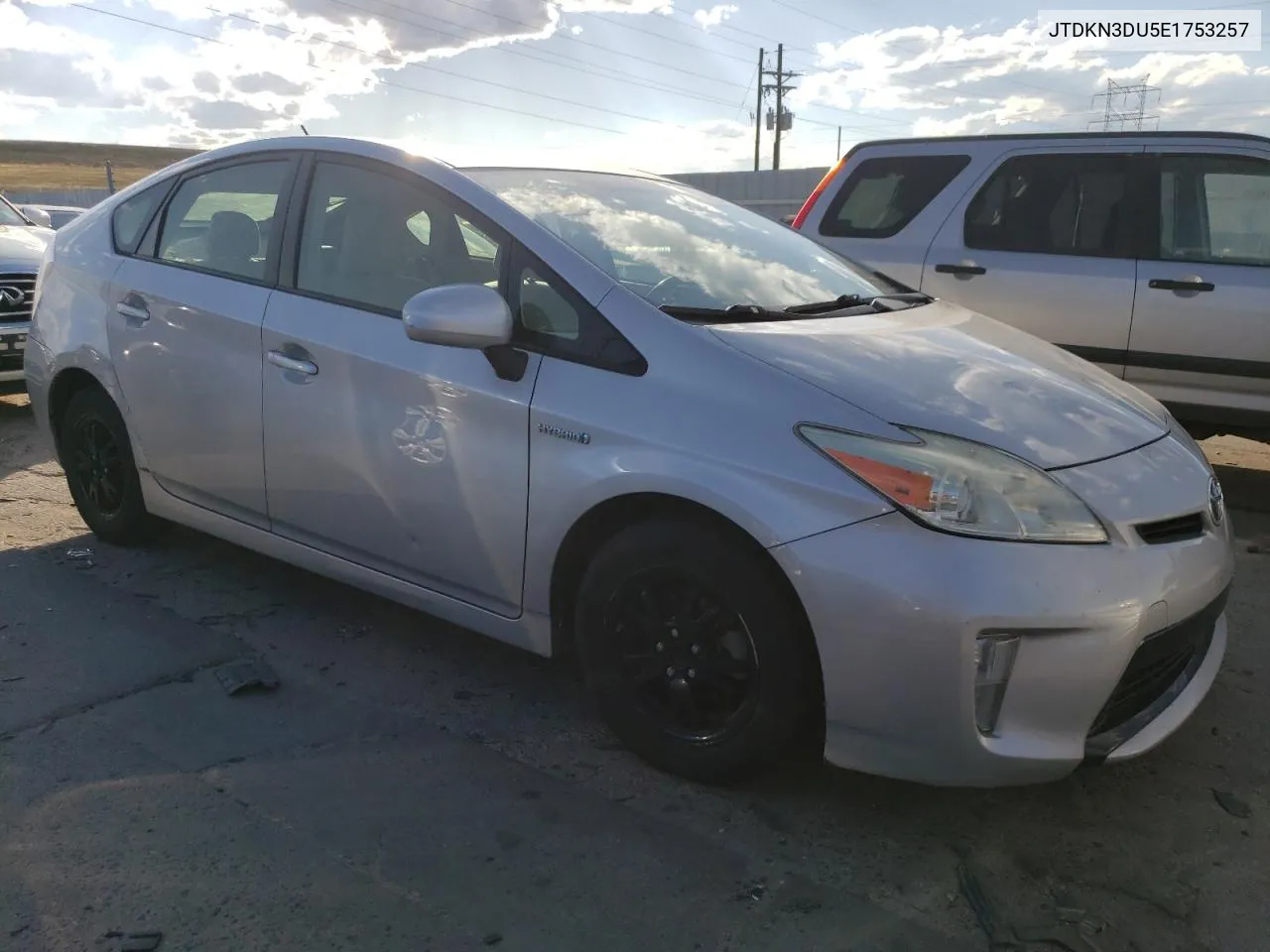 2014 Toyota Prius VIN: JTDKN3DU5E1753257 Lot: 71415564