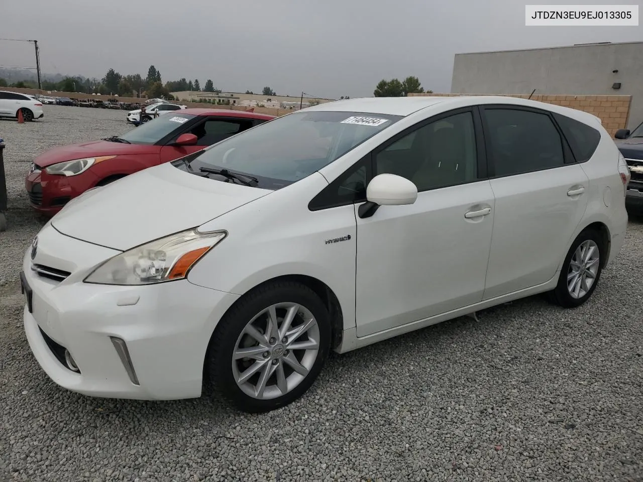 JTDZN3EU9EJ013305 2014 Toyota Prius V