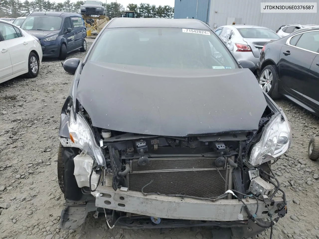 JTDKN3DU6E0376587 2014 Toyota Prius