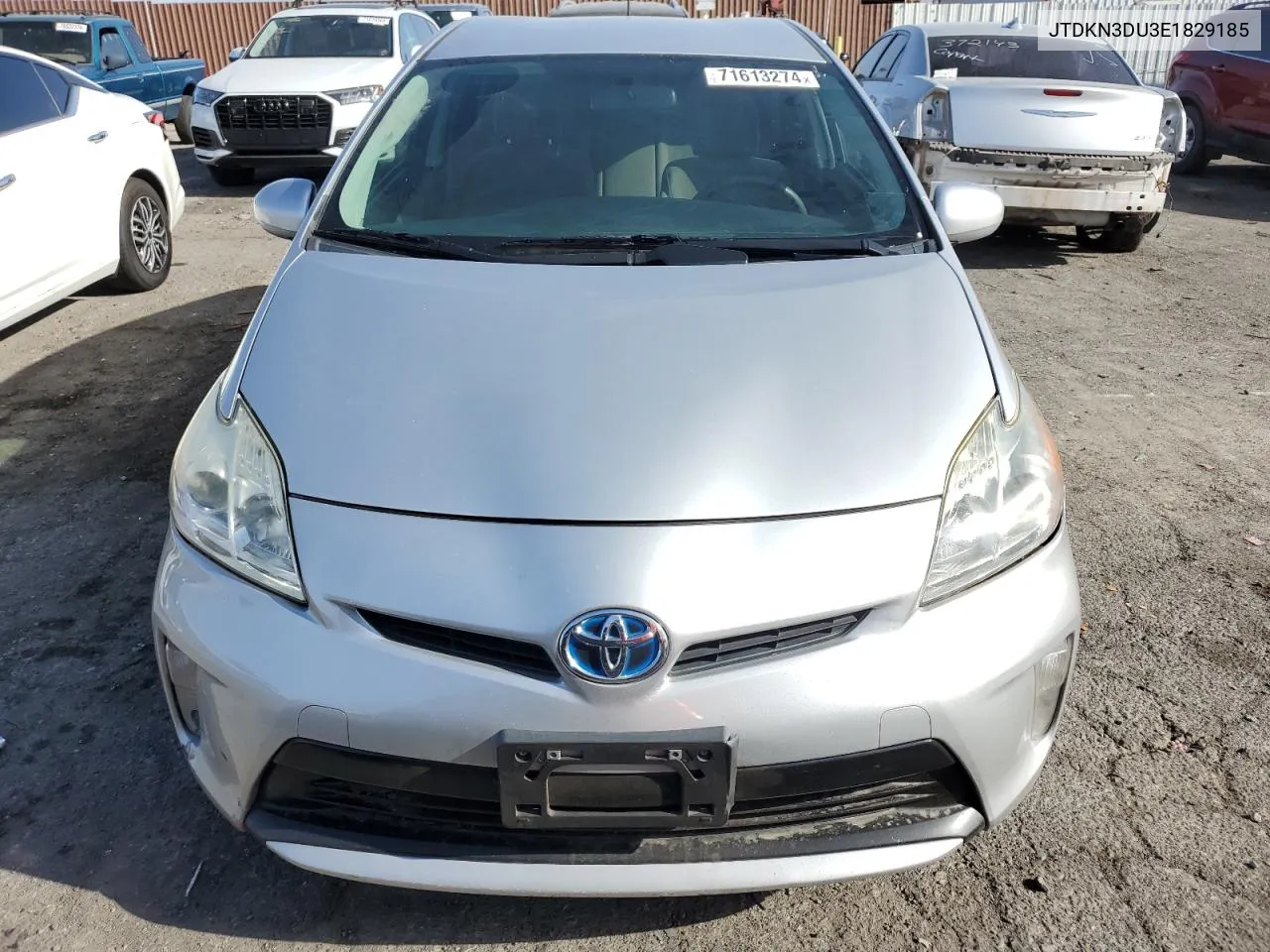 2014 Toyota Prius VIN: JTDKN3DU3E1829185 Lot: 71613274