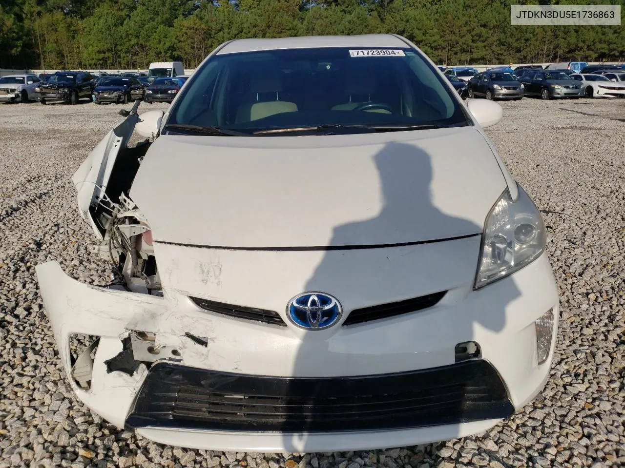 JTDKN3DU5E1736863 2014 Toyota Prius