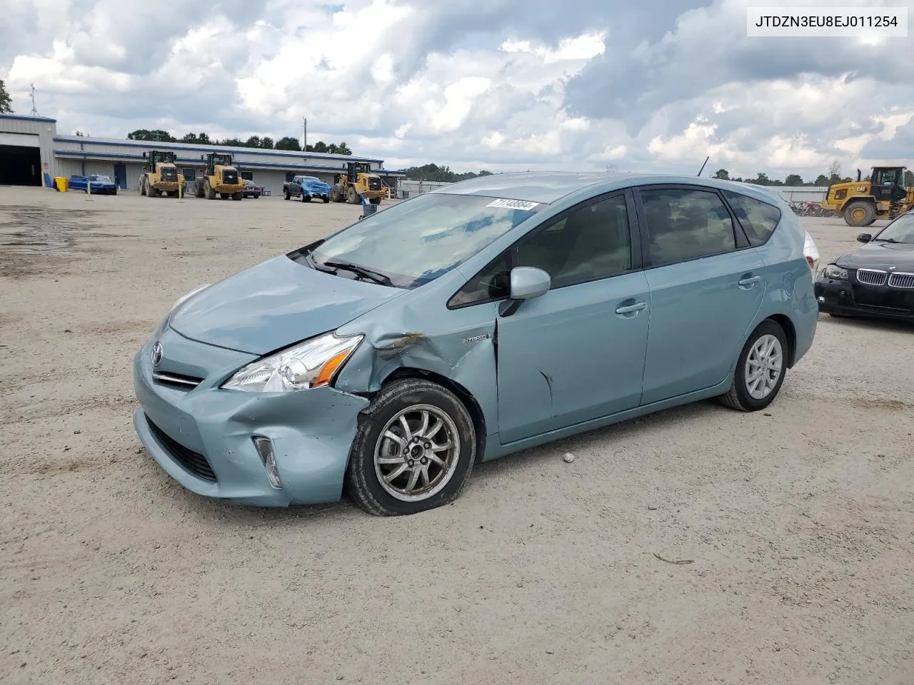 2014 Toyota Prius V VIN: JTDZN3EU8EJ011254 Lot: 71748884