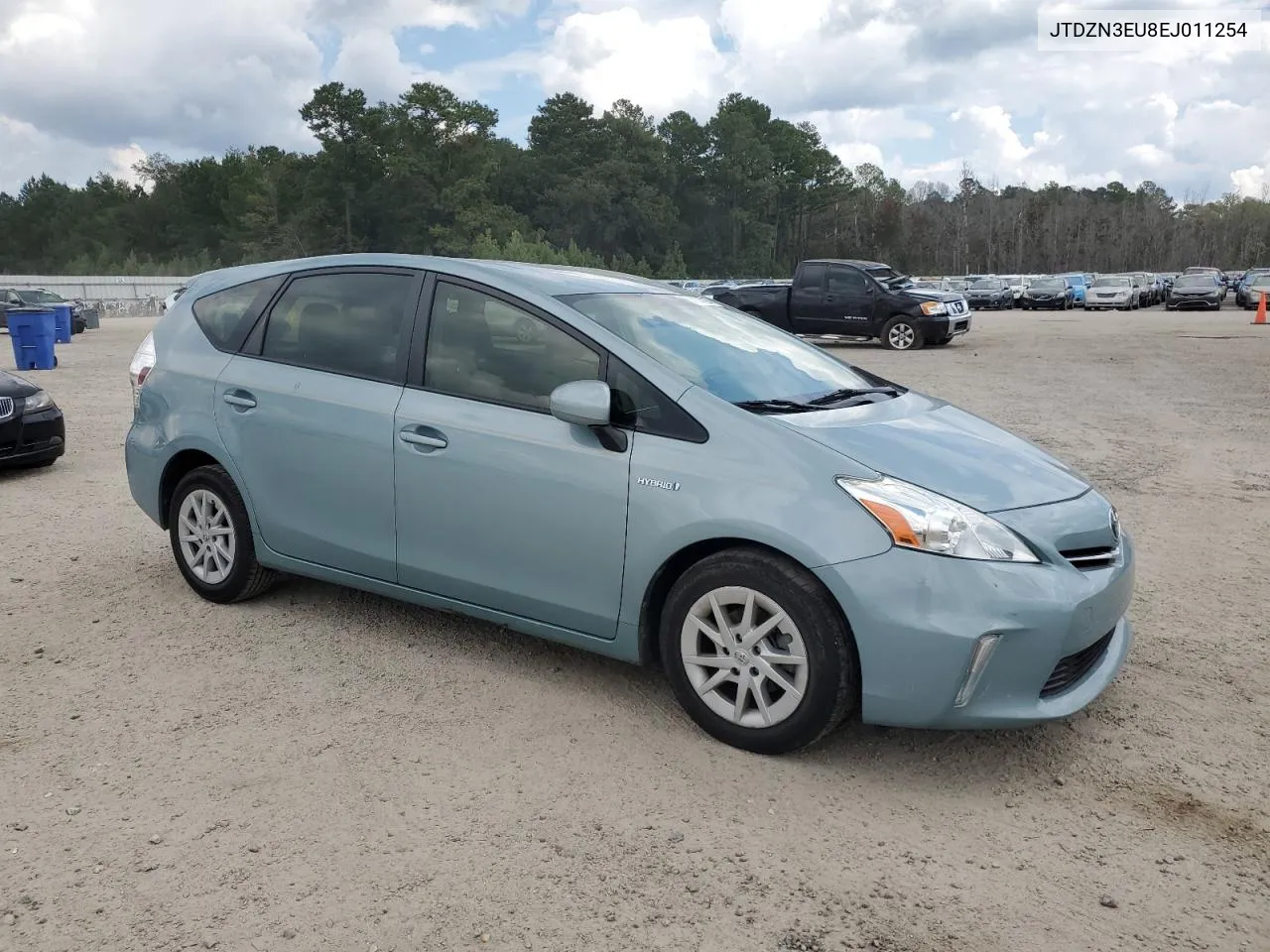 2014 Toyota Prius V VIN: JTDZN3EU8EJ011254 Lot: 71748884