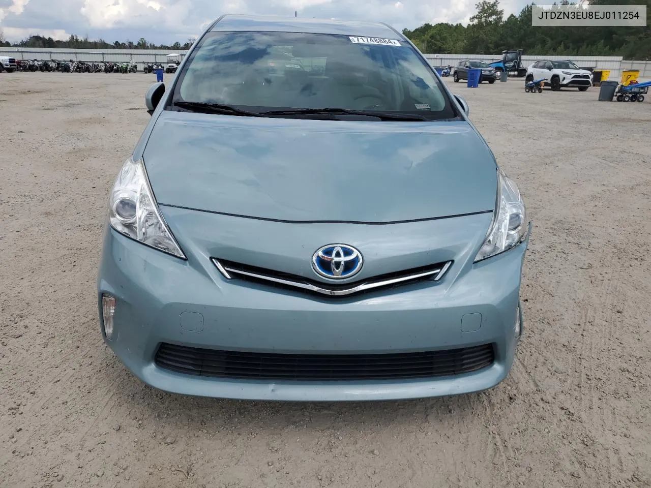 2014 Toyota Prius V VIN: JTDZN3EU8EJ011254 Lot: 71748884