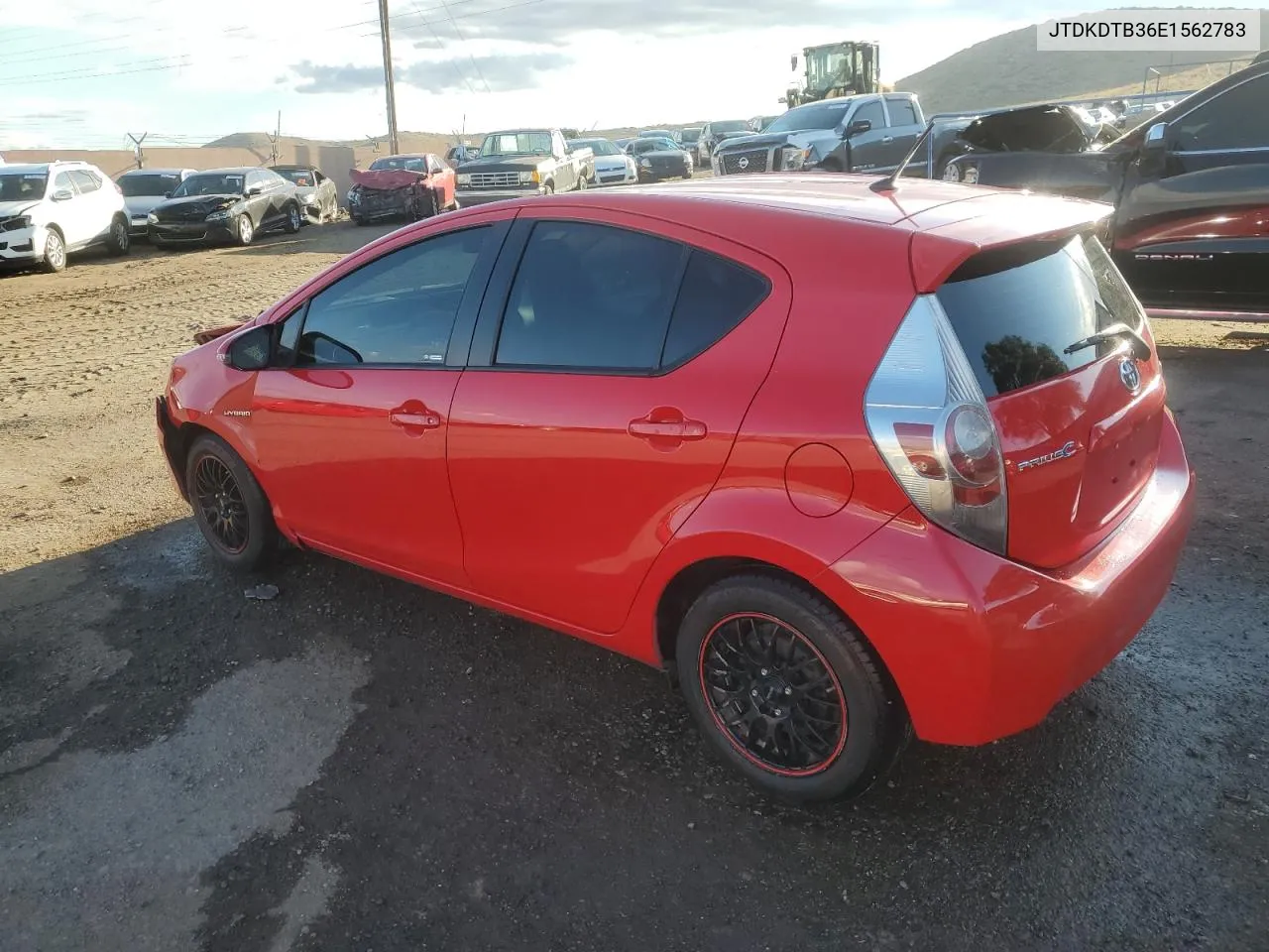 JTDKDTB36E1562783 2014 Toyota Prius C