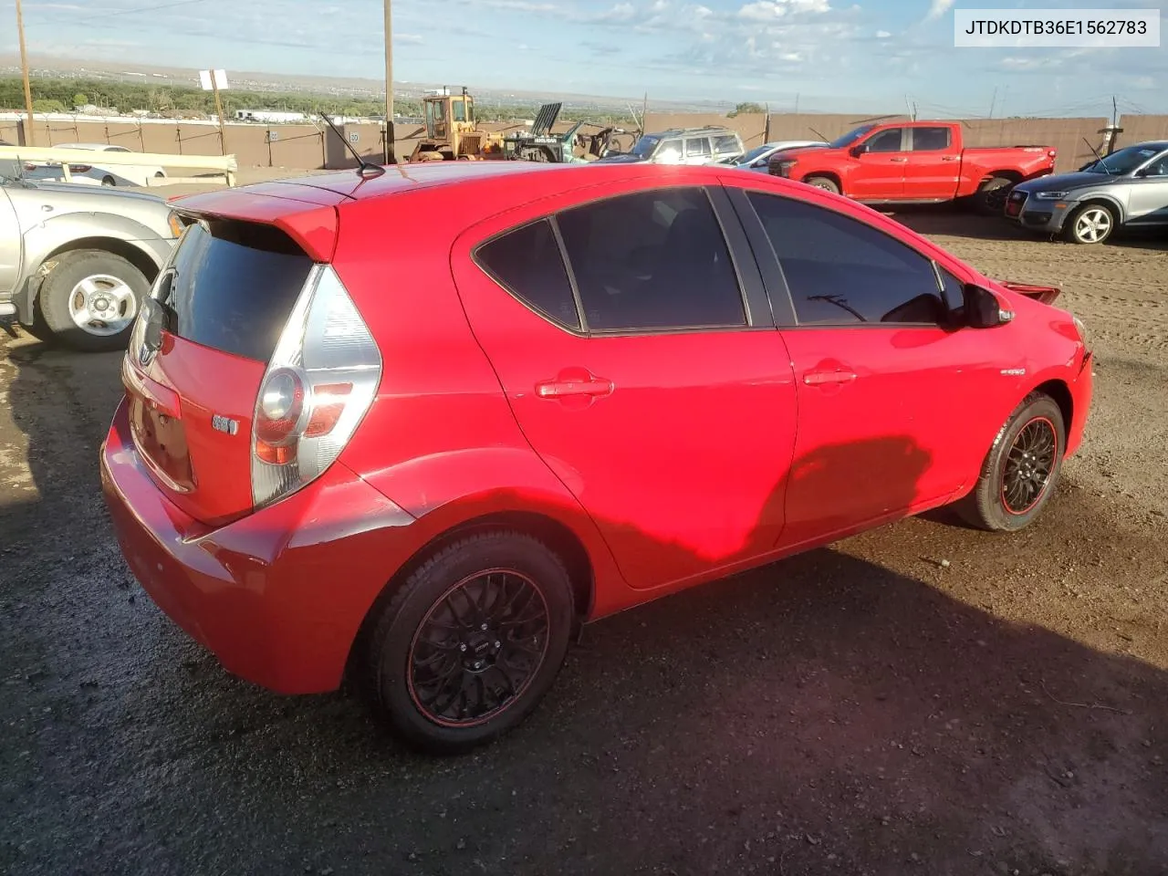 JTDKDTB36E1562783 2014 Toyota Prius C