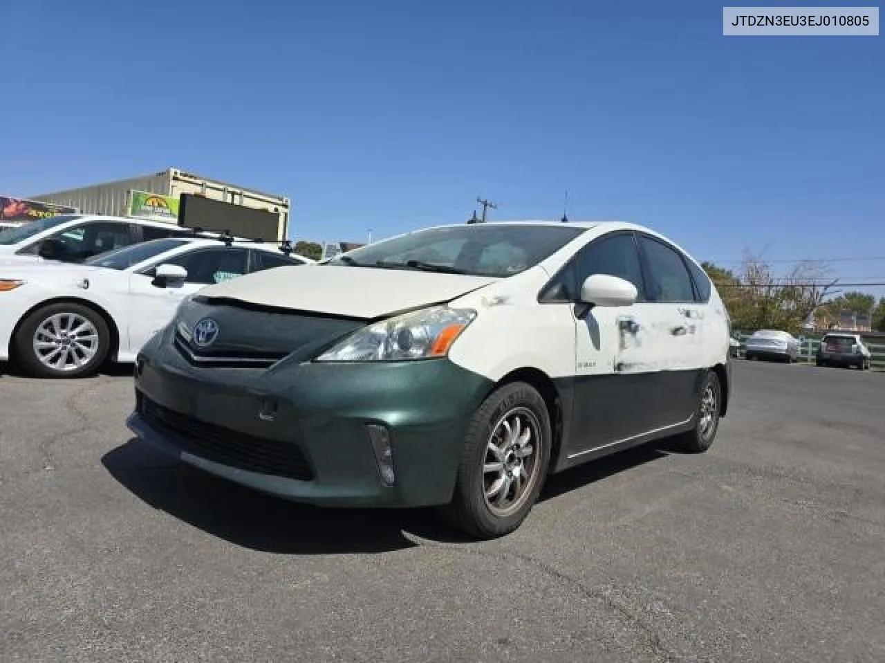 2014 Toyota Prius V VIN: JTDZN3EU3EJ010805 Lot: 71819264