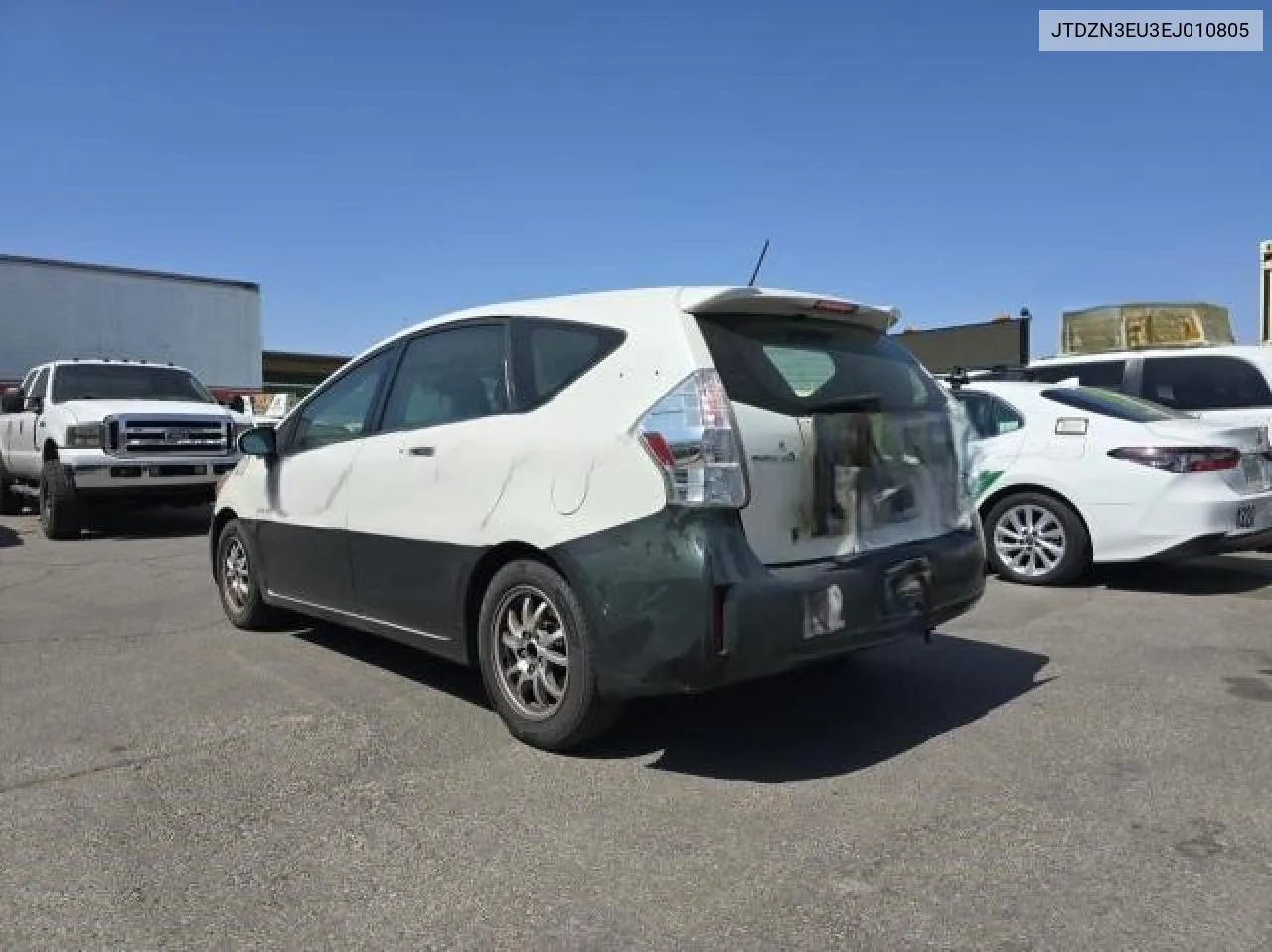 JTDZN3EU3EJ010805 2014 Toyota Prius V