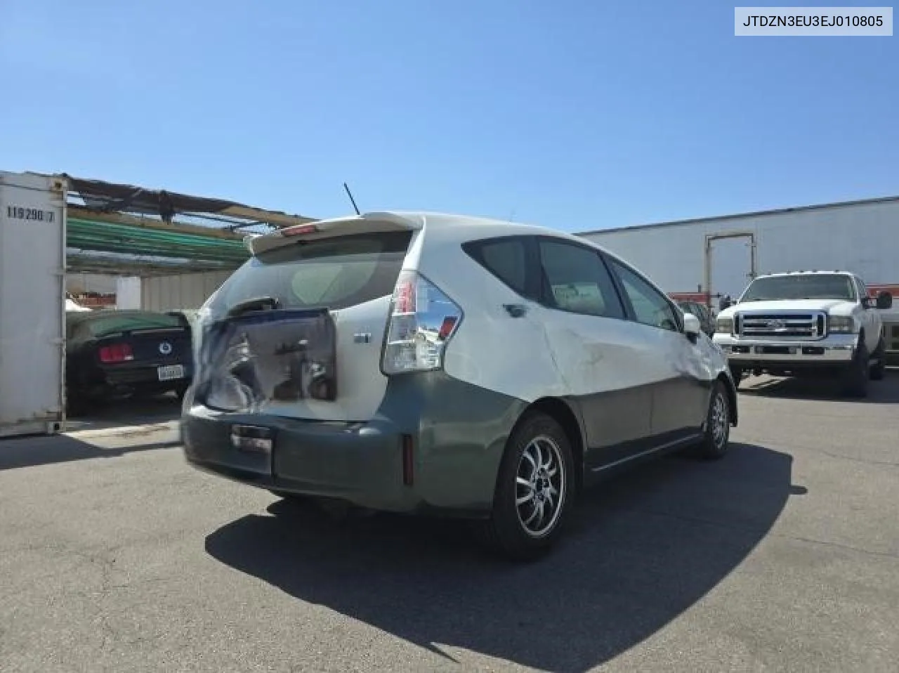 JTDZN3EU3EJ010805 2014 Toyota Prius V