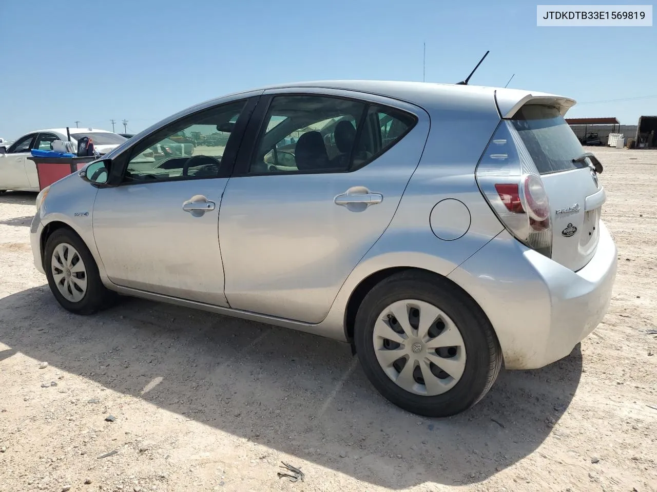 2014 Toyota Prius C VIN: JTDKDTB33E1569819 Lot: 71849434