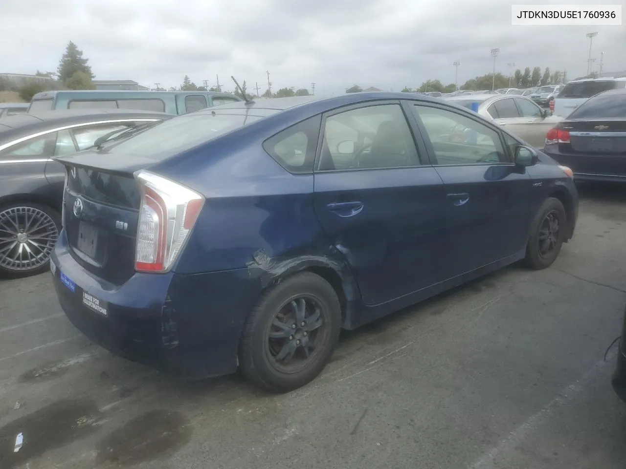 JTDKN3DU5E1760936 2014 Toyota Prius