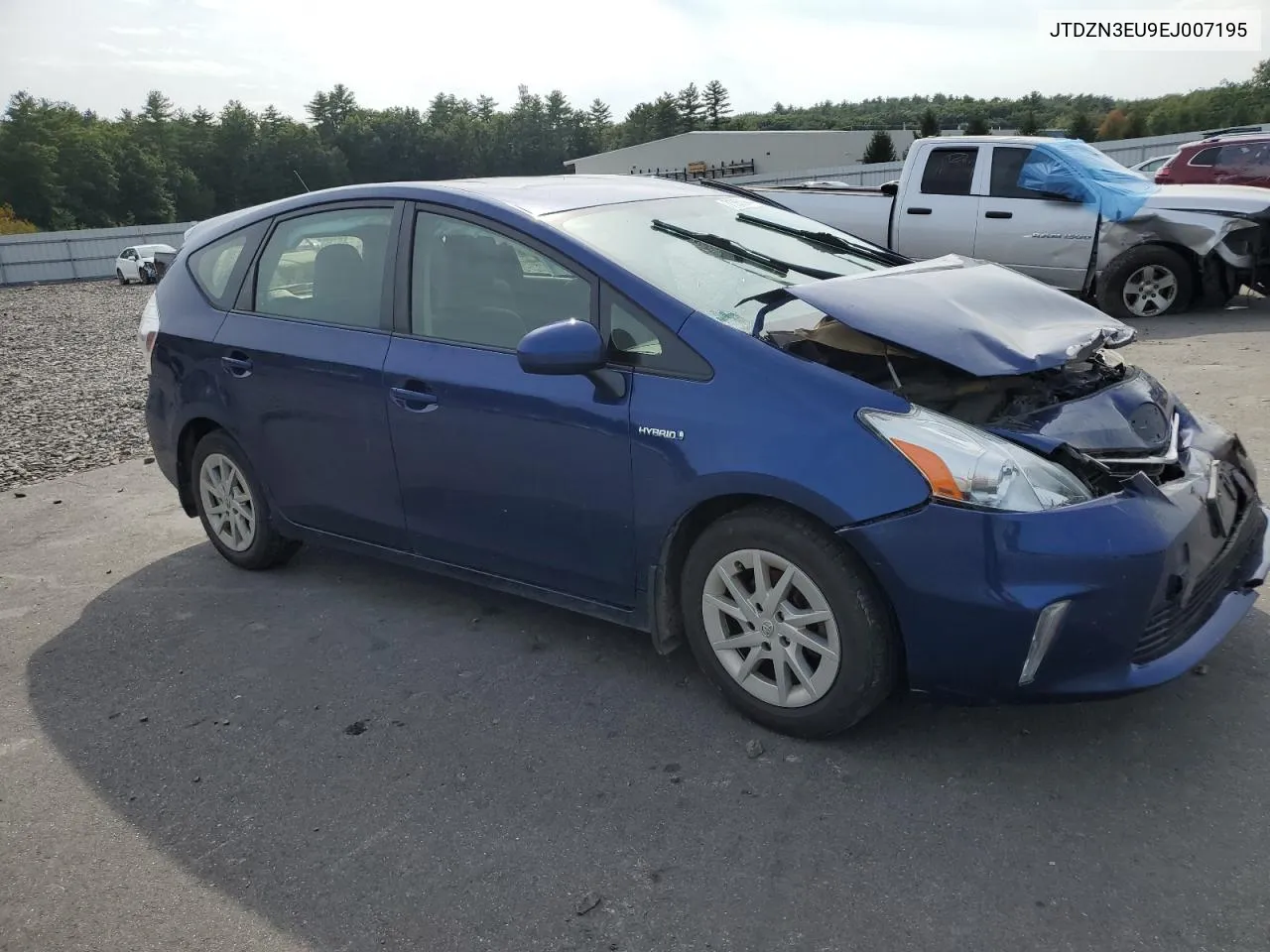 2014 Toyota Prius V VIN: JTDZN3EU9EJ007195 Lot: 71863944