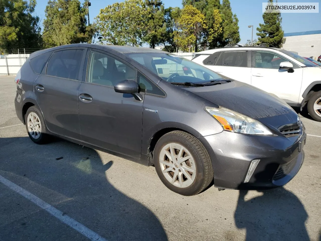 2014 Toyota Prius V VIN: JTDZN3EU2EJ003974 Lot: 71866254