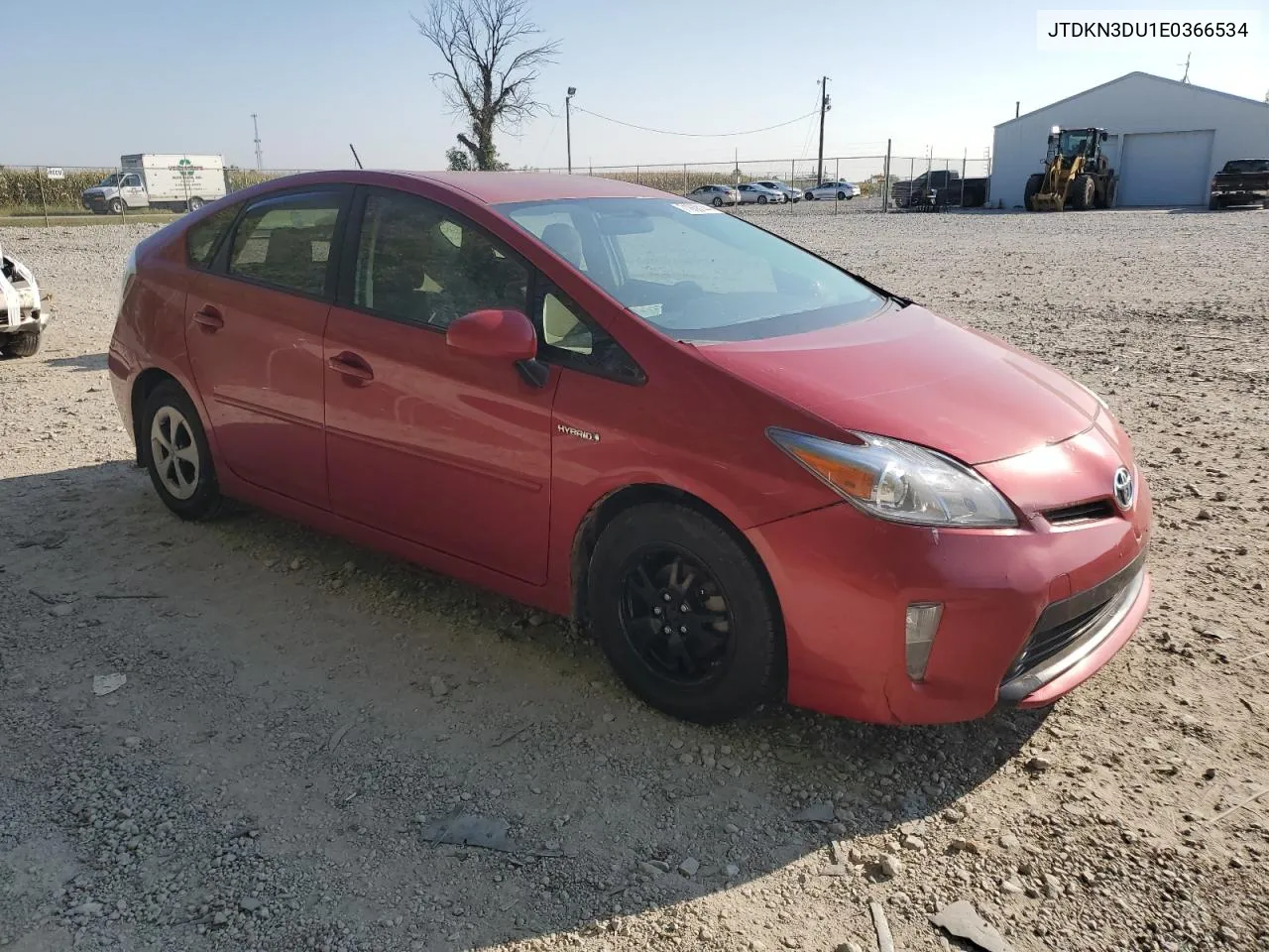 2014 Toyota Prius VIN: JTDKN3DU1E0366534 Lot: 71868144