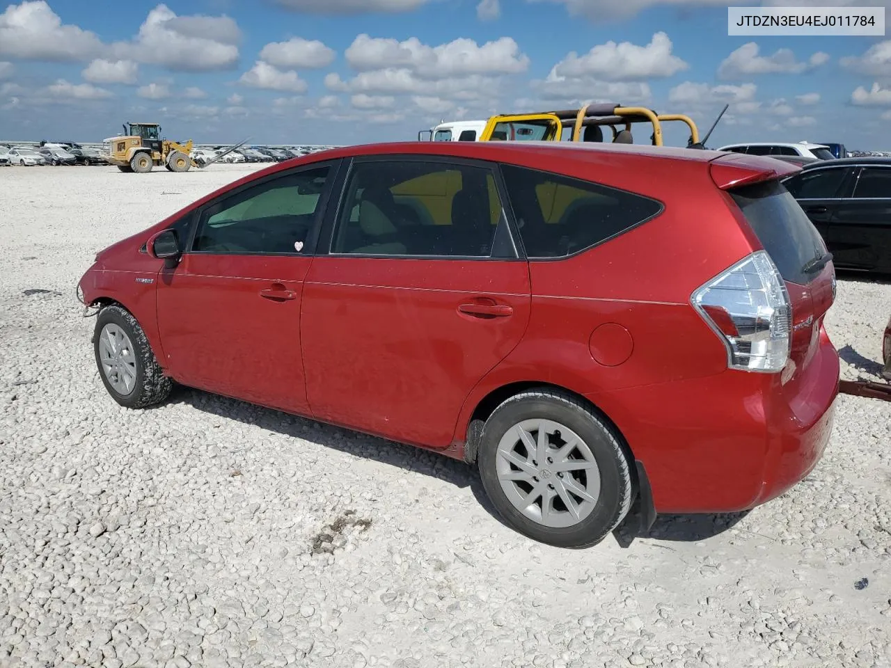 2014 Toyota Prius V VIN: JTDZN3EU4EJ011784 Lot: 71925044