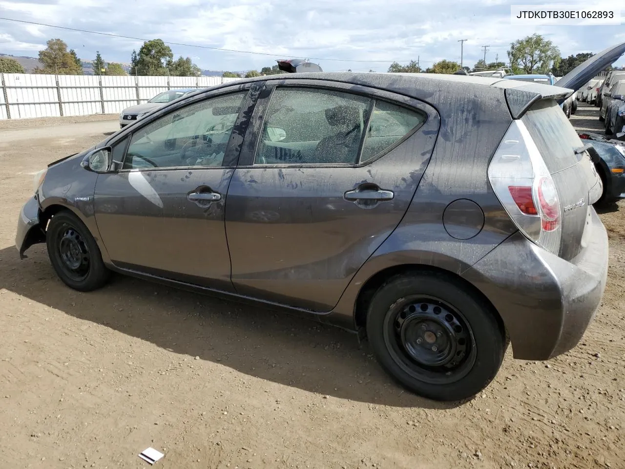 2014 Toyota Prius C VIN: JTDKDTB30E1062893 Lot: 71949214