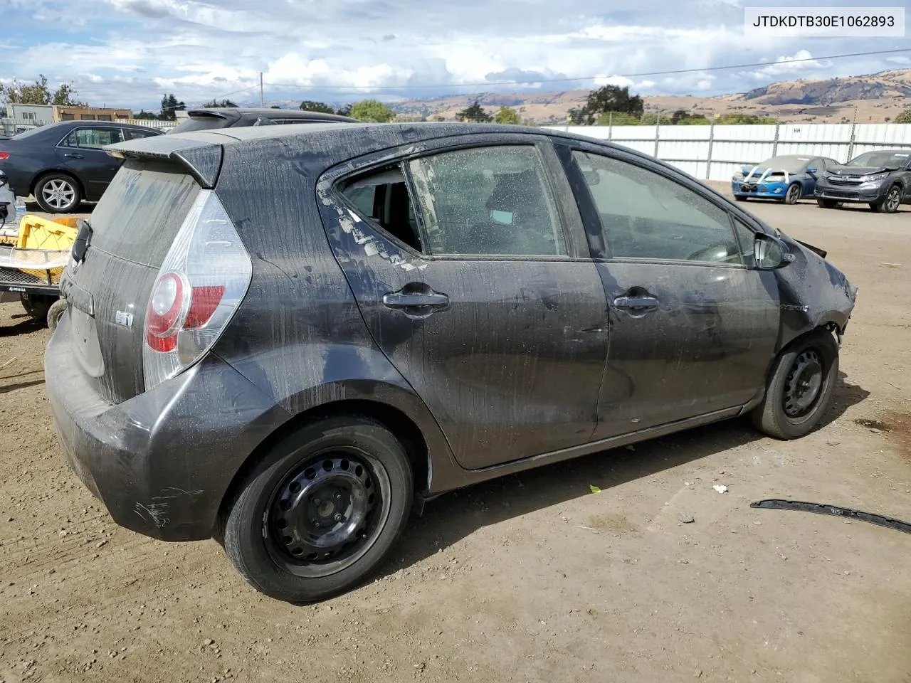 JTDKDTB30E1062893 2014 Toyota Prius C