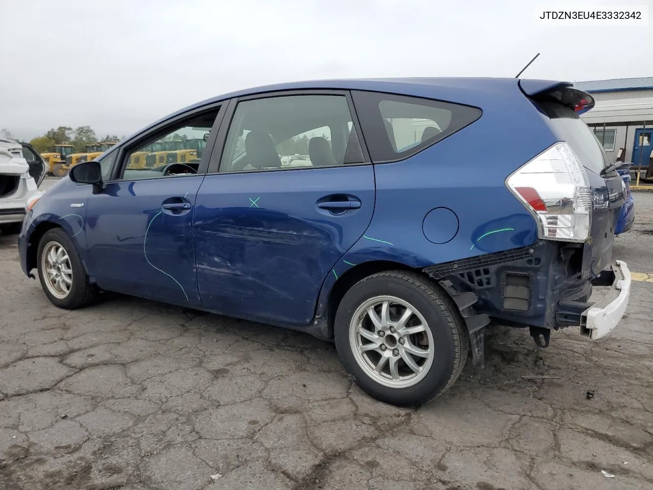 2014 Toyota Prius V VIN: JTDZN3EU4E3332342 Lot: 72127984