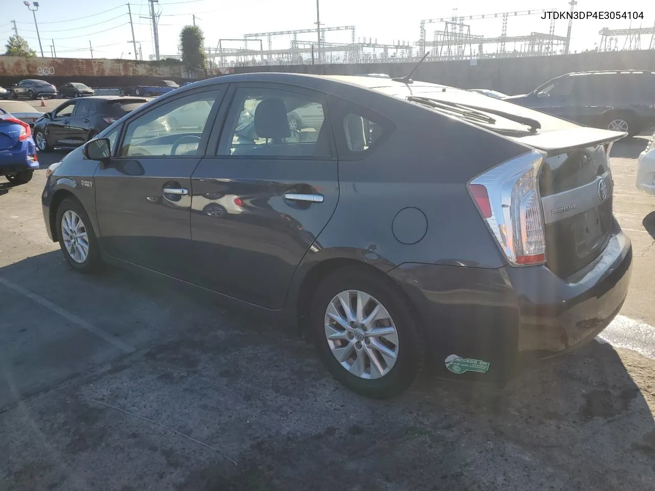 2014 Toyota Prius Plug-In VIN: JTDKN3DP4E3054104 Lot: 72208574