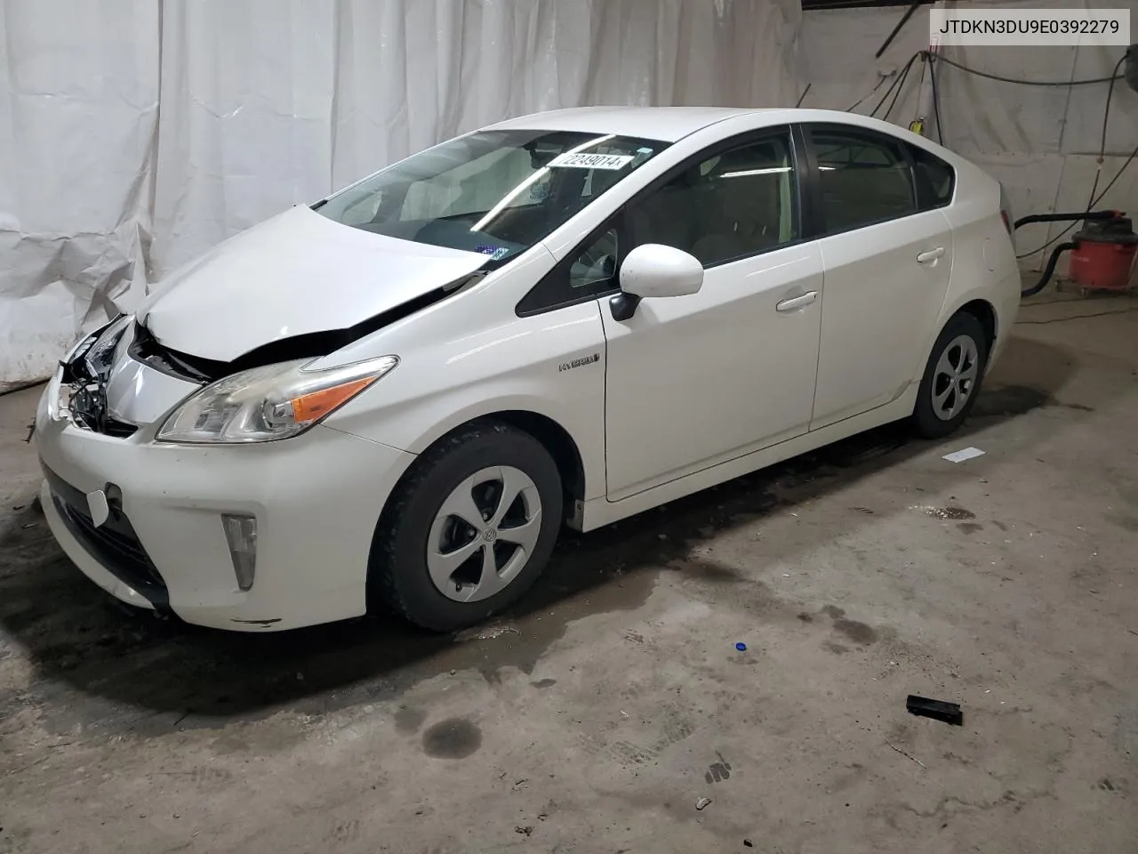 JTDKN3DU9E0392279 2014 Toyota Prius