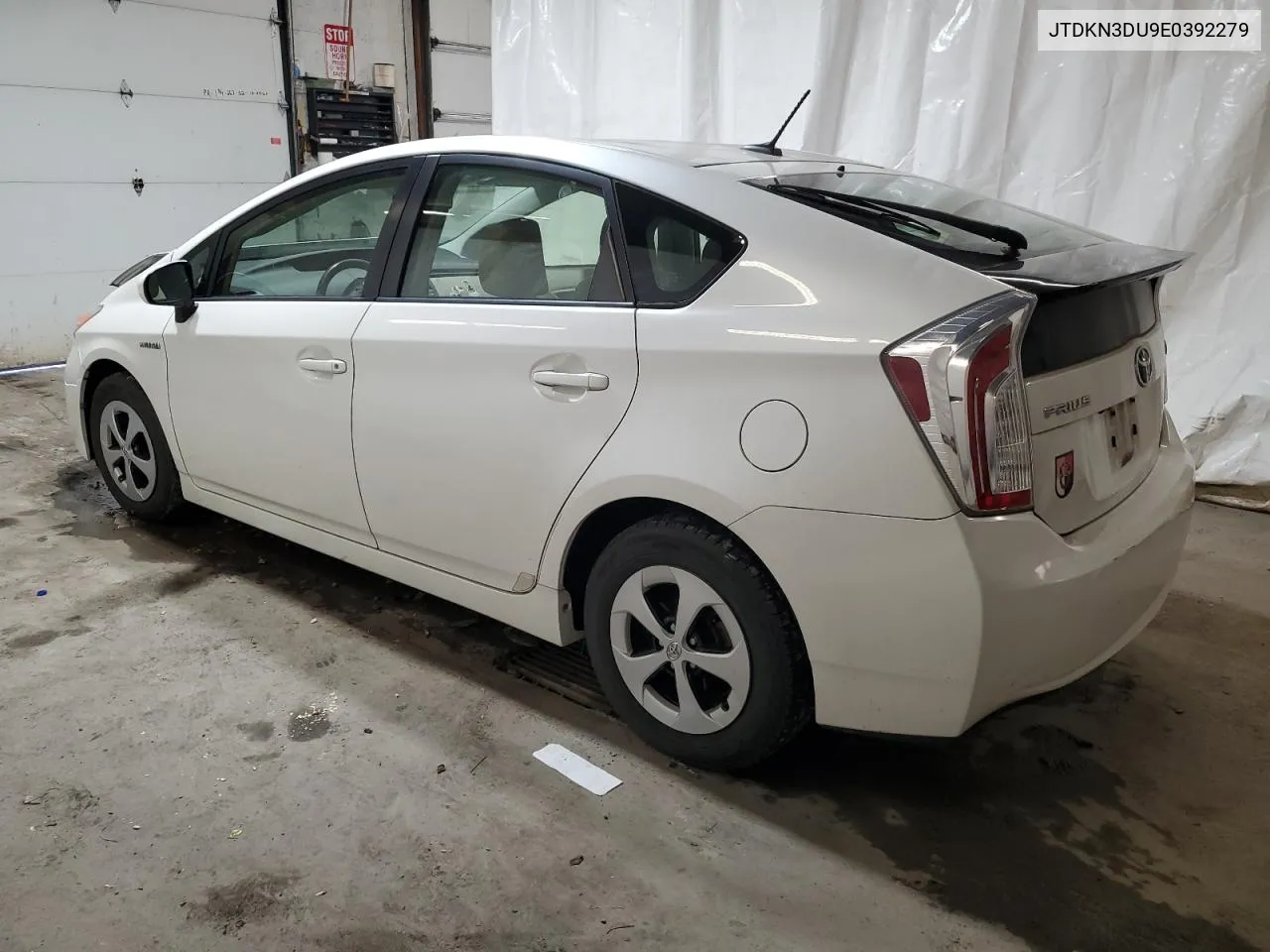 2014 Toyota Prius VIN: JTDKN3DU9E0392279 Lot: 72249014